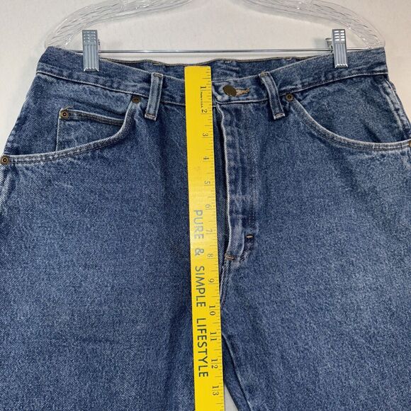 Mens Wrangler 5 Star Regular Fit Jean Premium Denim size 34x29 - Picture 7 of 9